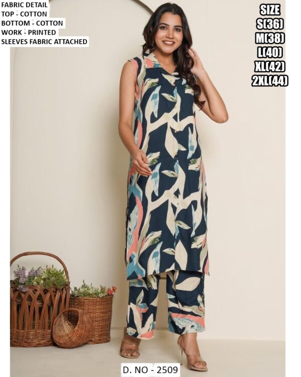 Enjoy Your Summer With Our Amazing Printed Cotton Kurta Co-ord Sets With Trendy Designs