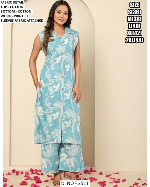 Enjoy Your Summer With Our Amazing Printed Cotton Kurta Co-ord Sets With Trendy Designs