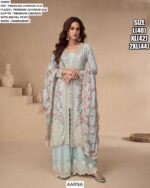 Aarna Aashirwad Premium Chinon Silk Embroidered Fancy Salwar Suits Collection For Festival Online