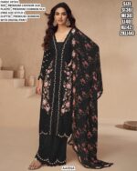 Aarna Aashirwad Premium Chinon Silk Embroidered Fancy Salwar Suits Collection For Festival Online