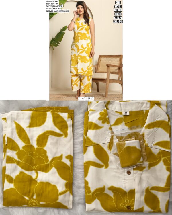 Enjoy Your Summer With Our Amazing Printed Cotton Kurta Co-ord Sets With Trendy Designs