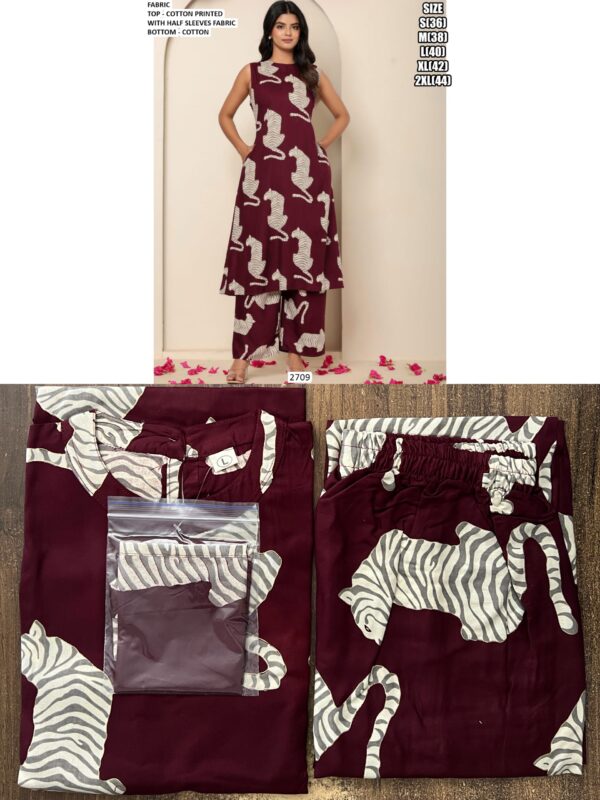 Enjoy Your Summer With Our Amazing Printed Cotton Kurta Co-ord Sets With Trendy Designs