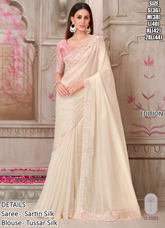 Dazzle And Sizzle Any Party That You're Invited To With Our Beautiful Designer Partywear Sarees