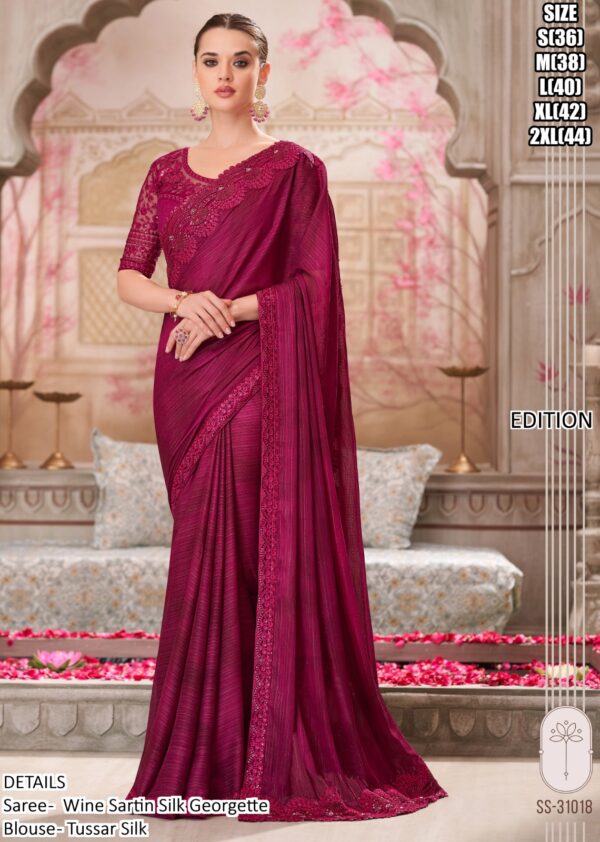 Dazzle And Sizzle Any Party That You're Invited To With Our Beautiful Designer Partywear Sarees