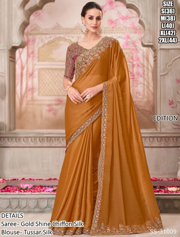 Dazzle And Sizzle Any Party That You're Invited To With Our Beautiful Designer Partywear Sarees