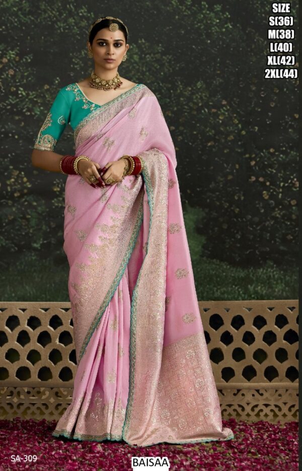 Introducing Our Stunning Designer Dola Silk Sarees, A Must-Have Addition To Your Wedding Collection