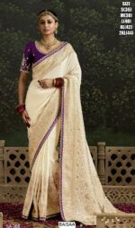 Introducing Our Stunning Designer Dola Silk Sarees, A Must-Have Addition To Your Wedding Collection