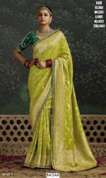 Introducing Our Stunning Designer Dola Silk Sarees, A Must-Have Addition To Your Wedding Collection