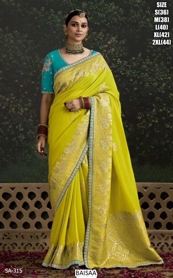 Introducing Our Stunning Designer Dola Silk Sarees, A Must-Have Addition To Your Wedding Collection