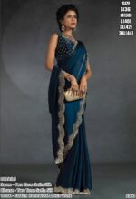 Look Ravishing In This Amazing Party Wear Designer Readymade Sarees