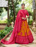 Step Into Festive Celebrations With This Enchanting Bandhej Printed Lehenga Cholis