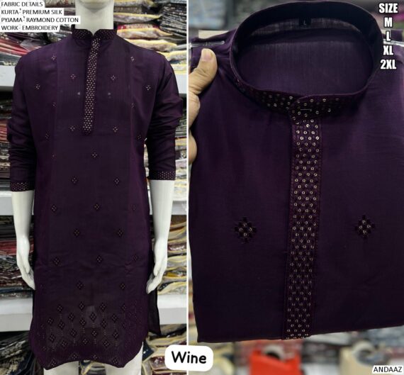 Be Your Own Style Charm With Our Premium Silk Men's Kurta And Pyjama Collection