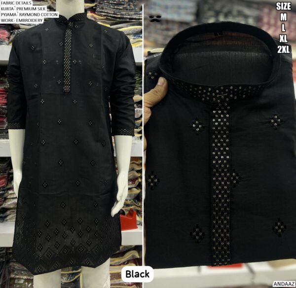 Be Your Own Style Charm With Our Premium Silk Men's Kurta And Pyjama Collection