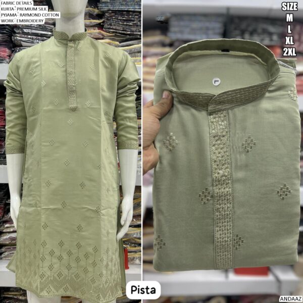 Be Your Own Style Charm With Our Premium Silk Men's Kurta And Pyjama Collection