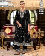 Ready To Wear In Festivals! Heavy Chinon Embroidered Pakistani Salwar Suits