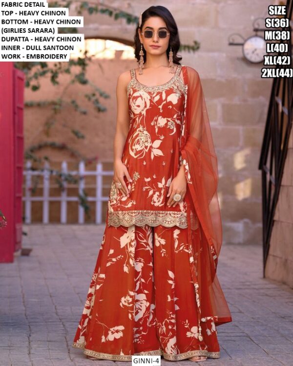 New Designed Heavy Chinon Indian-Pakistani Salwar Kameez Suits Latest Collection