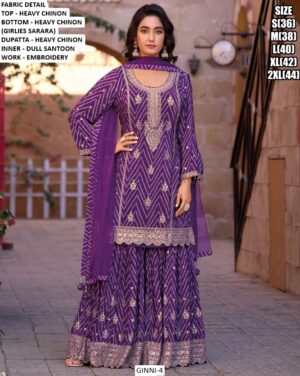New Designed Heavy Chinon Indian-Pakistani Salwar Kameez Suits Latest Collection