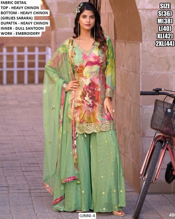 New Designed Heavy Chinon Indian-Pakistani Salwar Kameez Suits Latest Collection