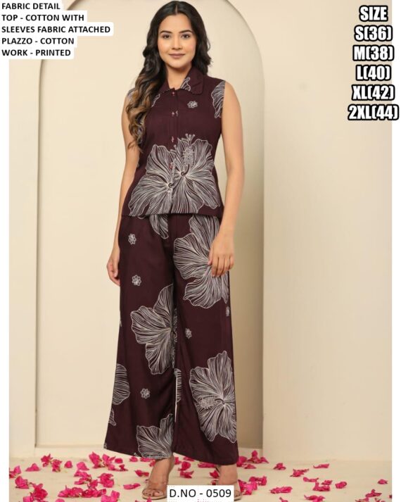 Our Readymade Cotton Dresses, Floral Co-ords And Mirror Work Fusion Sets