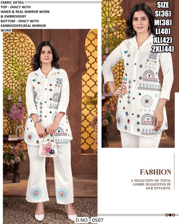 Our Readymade Cotton Dresses, Floral Co-ords And Mirror Work Fusion Sets