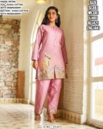Get Ethnic Embroidered Kurta-Pant Co-ord Sets Made From Premium Khadi Cotton