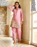 Get Ethnic Embroidered Kurta-Pant Co-ord Sets Made From Premium Khadi Cotton