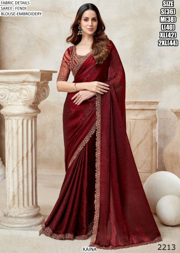 Ethnicrang Brings You A Collection Of Heavy And Beautiful Designer Partywear Latest Sarees Online