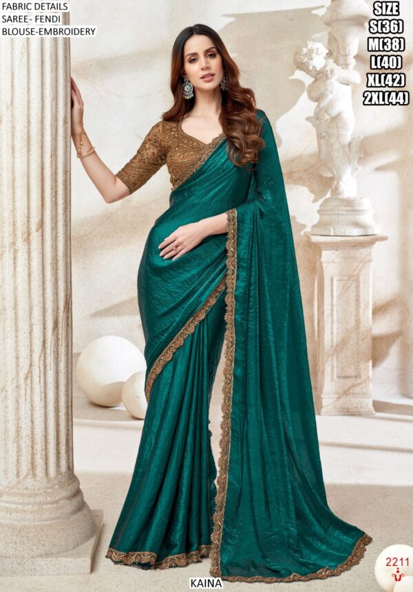 Ethnicrang Brings You A Collection Of Heavy And Beautiful Designer Partywear Latest Sarees Online