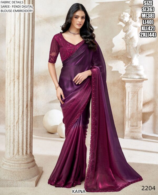 Ethnicrang Brings You A Collection Of Heavy And Beautiful Designer Partywear Latest Sarees Online