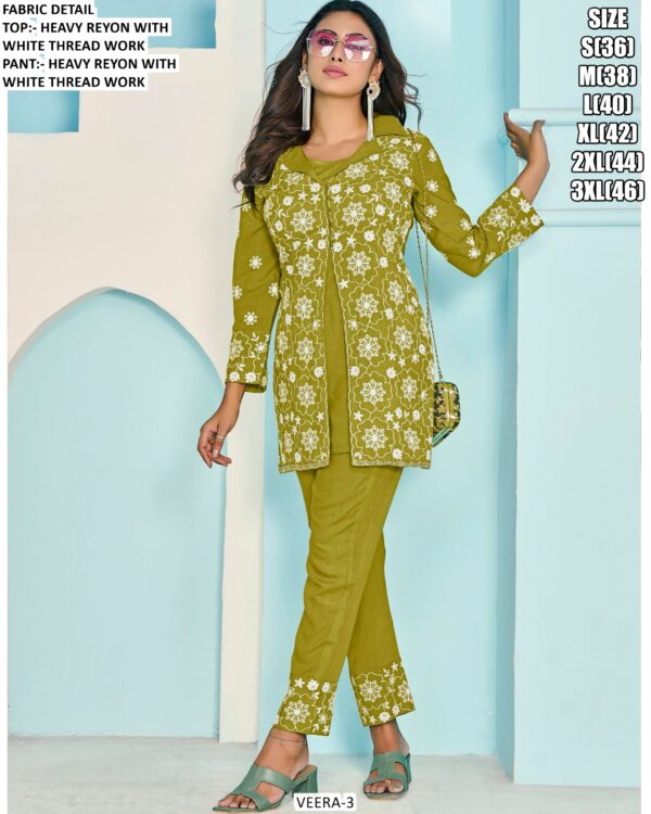 Latest Designer Casual Wear Exclusive Super Hit Cord Set Collection