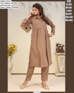 Infuse Contemporary Charm Into Your Wardrobe With Our Rinkal Cotton Kurti Sets For Women