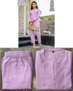 Get Ethnic Embroidered Kurta-Pant Co-ord Sets Made From Premium Khadi Cotton