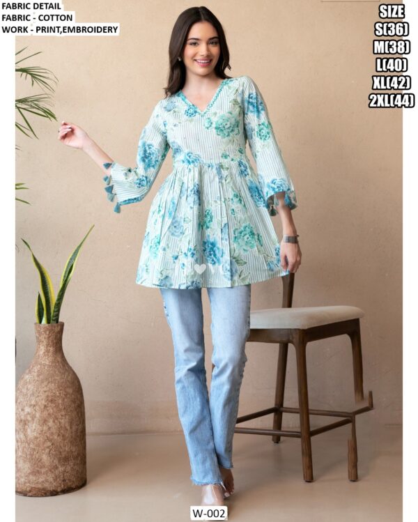 Our New Launching Designer Summer Special Tunic Style Top Collection
