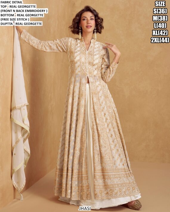 Get Ready To Make A Attractive Look With This Stunning Set Of Three Readymade Salwar Suits