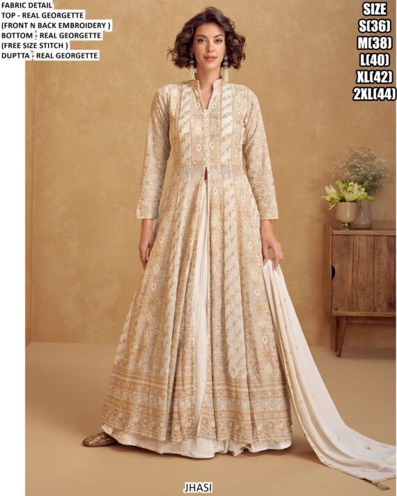 Get Ready To Make A Attractive Look With This Stunning Set Of Three Readymade Salwar Suits