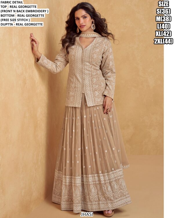 Get Ready To Make A Attractive Look With This Stunning Set Of Three Readymade Salwar Suits
