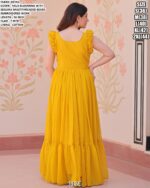 Butterfly Designer Faux Blooming Festive Wear Gown Collection 2025