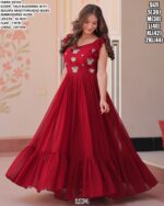 Butterfly Designer Faux Blooming Festive Wear Gown Collection 2025