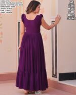 Butterfly Designer Faux Blooming Festive Wear Gown Collection 2025