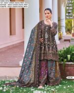 Heavy Designer Wedding Wear Readymade Pakistani Sharara Suits