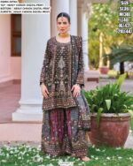 Heavy Designer Wedding Wear Readymade Pakistani Sharara Suits