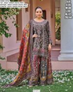 Heavy Designer Wedding Wear Readymade Pakistani Sharara Suits