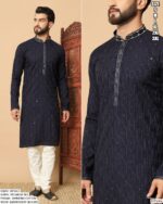 Men's New Exclusive Festival Wear Kurta And Pyjama Set - Perfect Ethnic Outfit!
