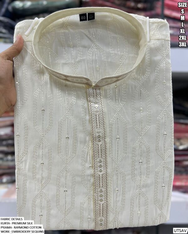 Men's New Exclusive Festival Wear Kurta And Pyjama Set - Perfect Ethnic Outfit!