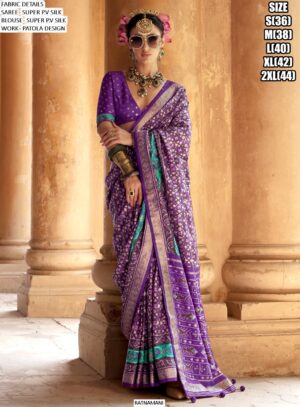 Adorn Yourself With The Best Festival Wear Heavy Patola Silk Sarees