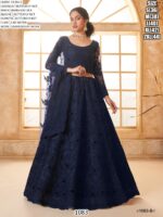 New Semi-Stitched Designer Butterfly Net Bridal Lehenga Choli For Weddings