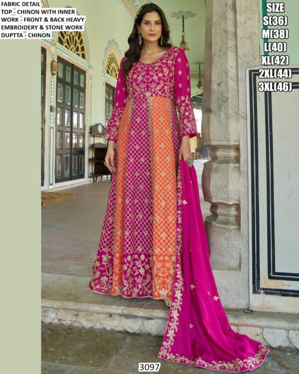 Introducing The Sets Of Two Readymade Wedding Outfits (Gown And Indo-Western)