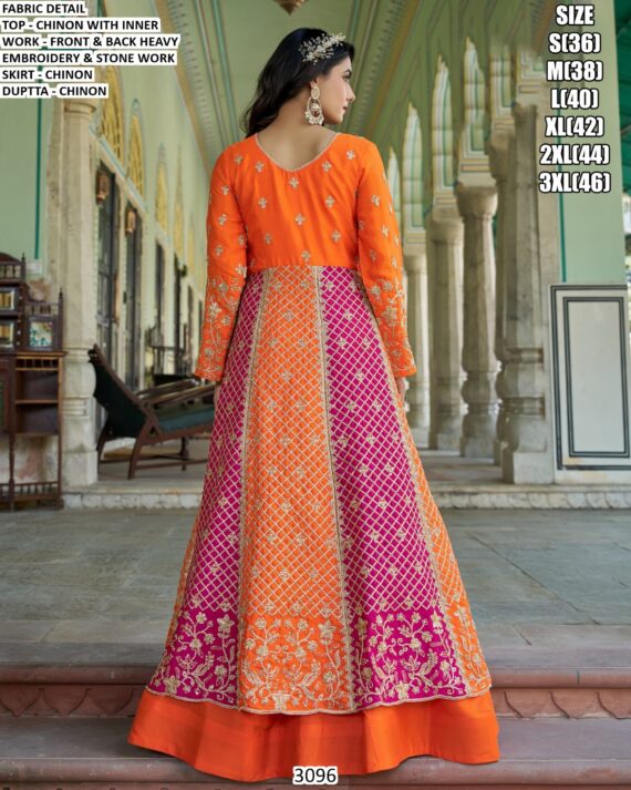 Introducing The Sets Of Two Readymade Wedding Outfits (Gown And Indo-Western)