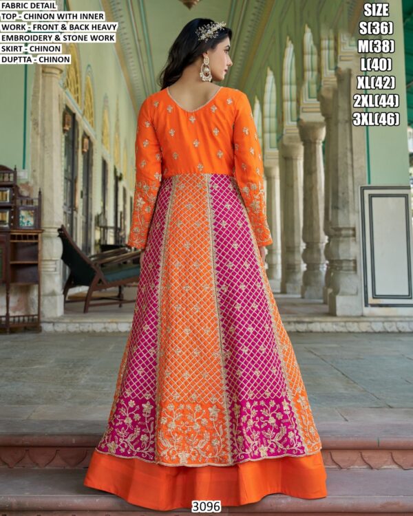 Introducing The Sets Of Two Readymade Wedding Outfits (Gown And Indo-Western)