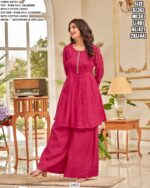 Launching Exquisite Embroidered Co-ord Sets In Pure Mul Chanderi Fabric